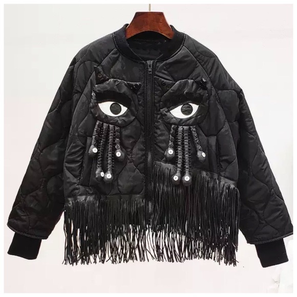 Jackets & Blazers - 🛍 The LAKAYA Avant-garde Eye Jacket